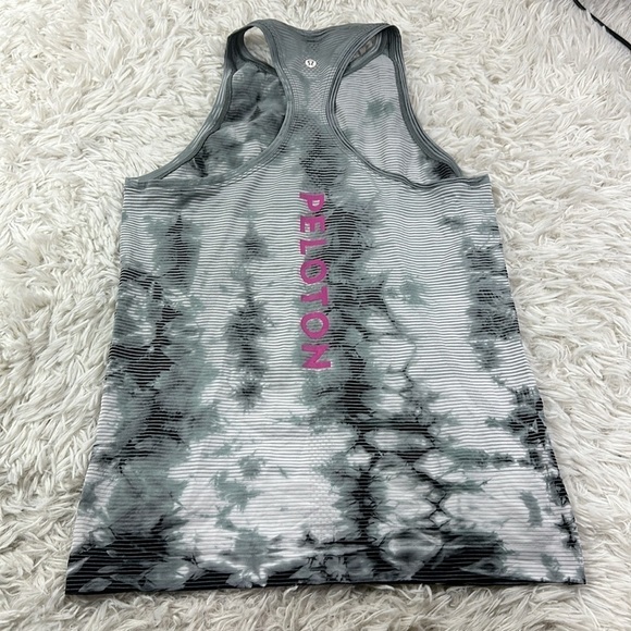 Lululemon Swiftly Tech High Neck Racerback Tank 2.0 Shibori Stripe - Picture 3 of 4